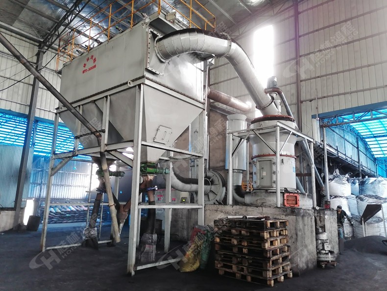磨活性炭磨粉機4R3220湖南益陽南企業上設備投產