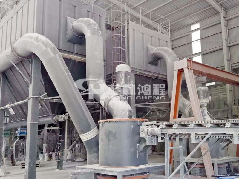 大理石石料磨粉機環輥磨1200目3噸東南亞廠量產